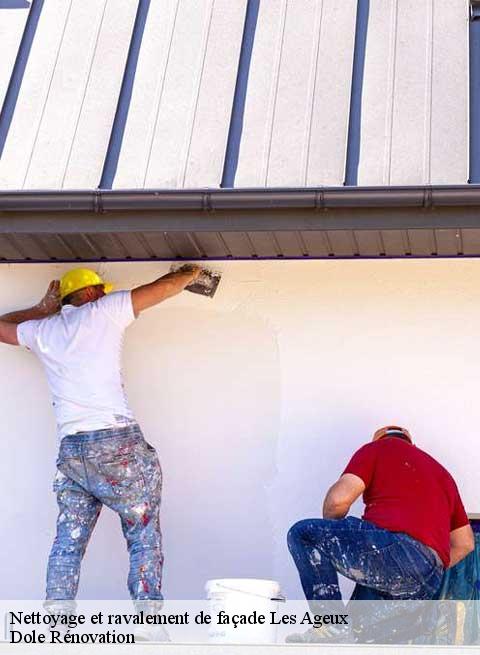 Nettoyage et ravalement de façade  les-ageux-60700 Dole Rénovation